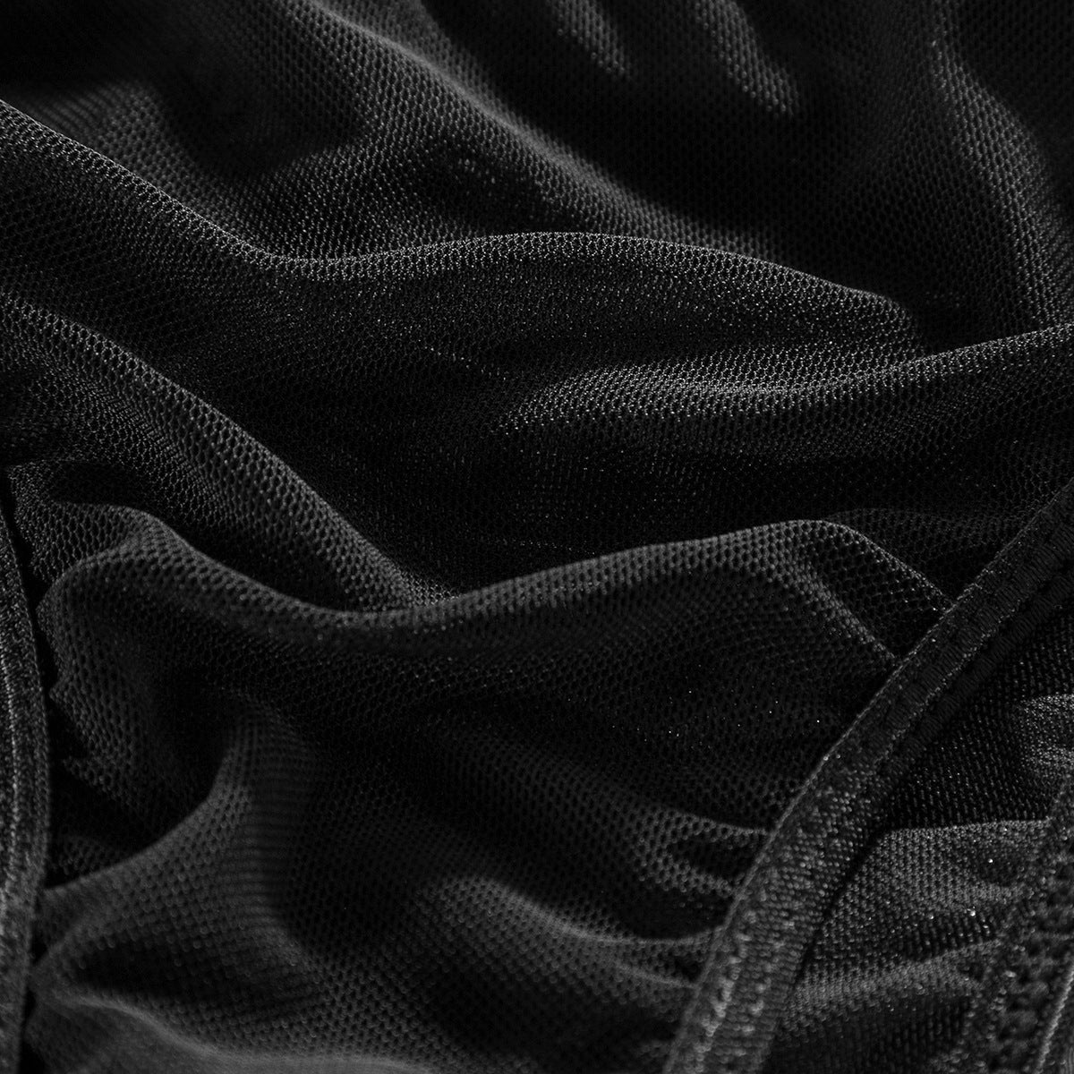 Mesh Sheer Push-Up Lingerie Set - detail view 46