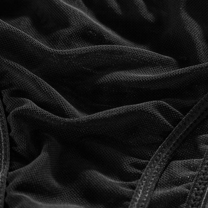 Mesh Sheer Push-Up Lingerie Set - detail view 46