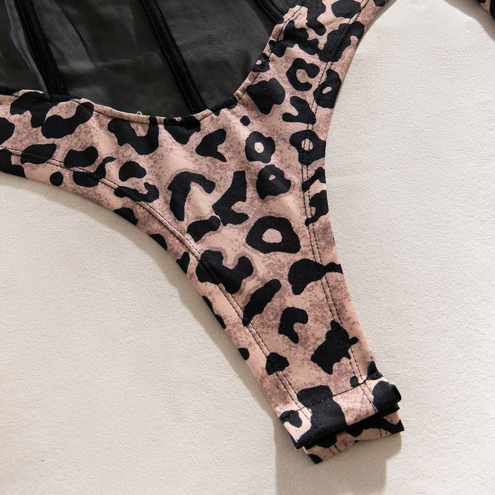 Mesh Sheer Shapewear Bodysuit - detail view 16