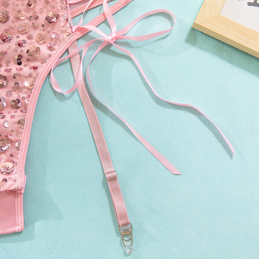 Pink Shapewear Bodysuit Push-Up - detail view 14