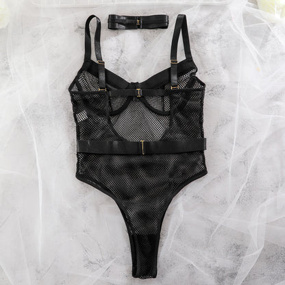 Push-Up Halter Bodysuit - detail view 10