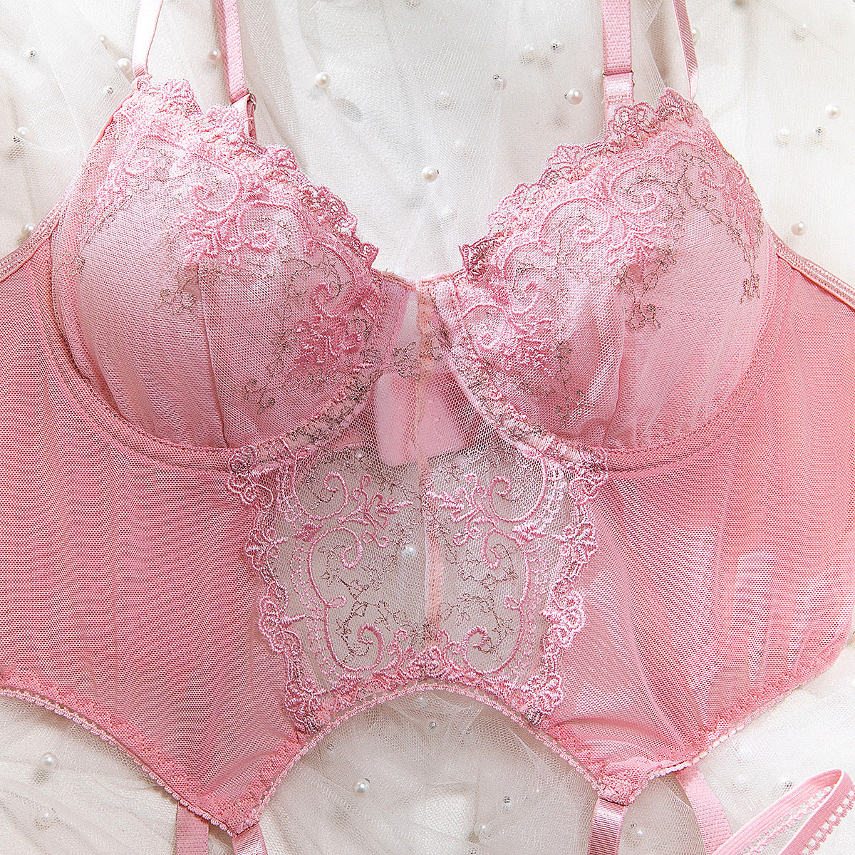 Push-Up Underwire Lingerie Set - detail view 14