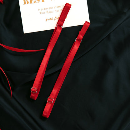Red Lace Push-Up Lingerie Set - detail view 43