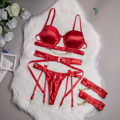 SoftRevel Shapewear Bodysuit Lingerie Set - full view