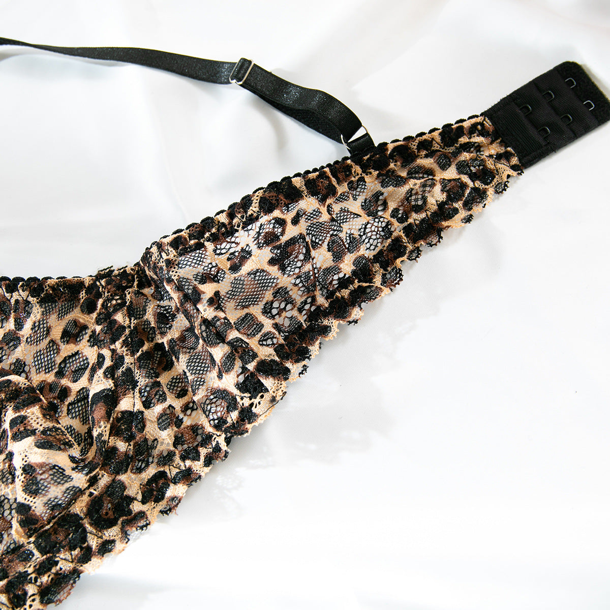 Sheer Mesh 4-Piece Set Bra Lingerie - detail view 13