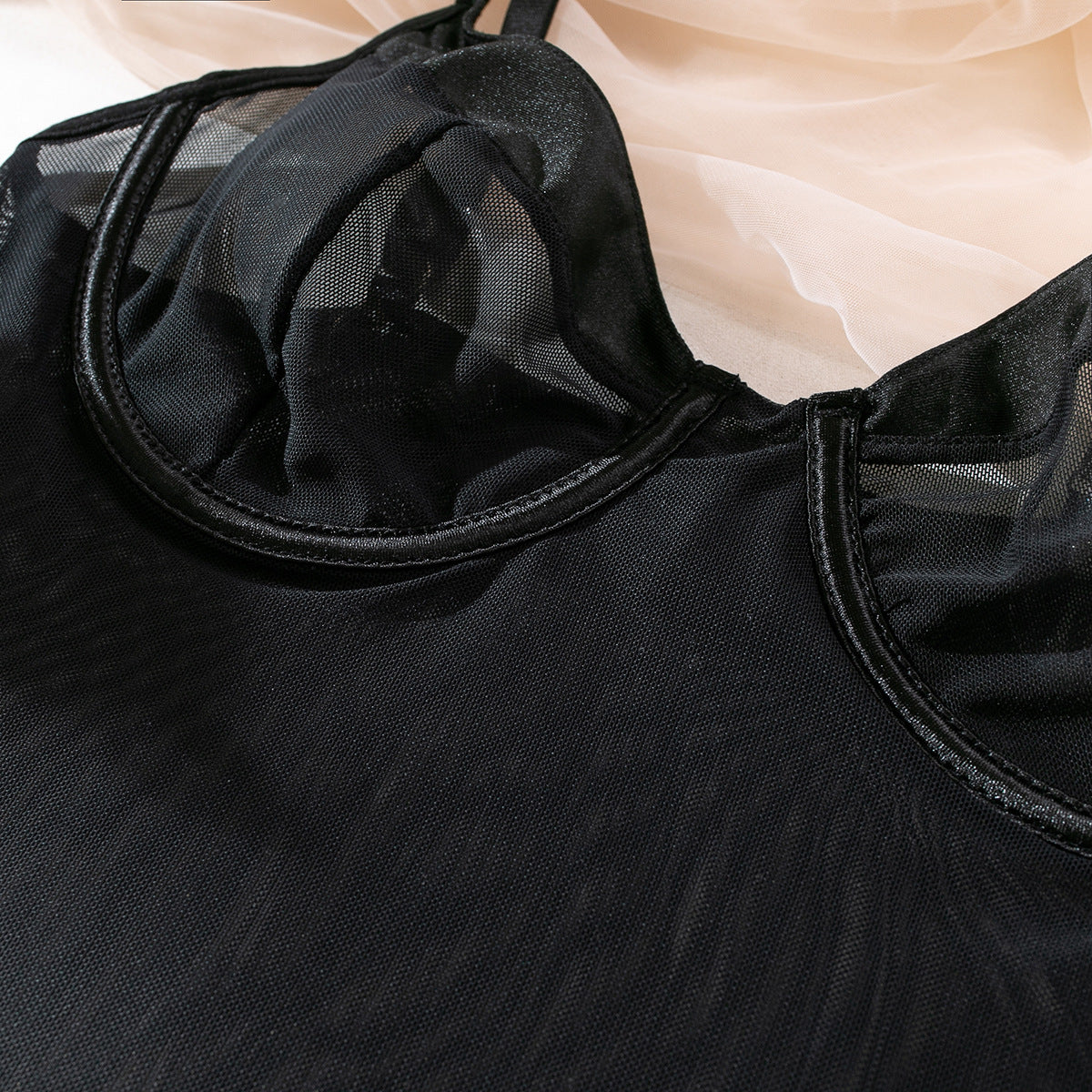 Sheer Mesh Bodysuit - detail view 25