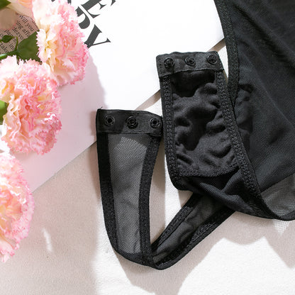 Sheer Mesh Bodysuit - detail view 29