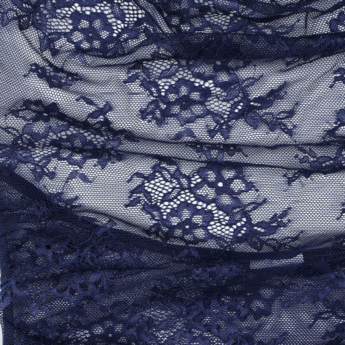 Sheer Mesh Chain High-Waist Babydoll Dress - detail view 72