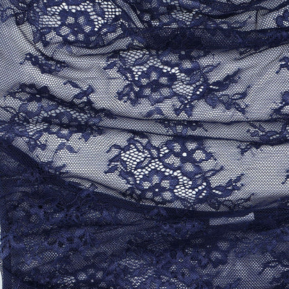 Sheer Mesh Chain High-Waist Babydoll Dress - detail view 72