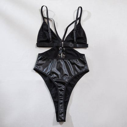 Sheer Mesh Shapewear Bodysuit Backless - detail view 11
