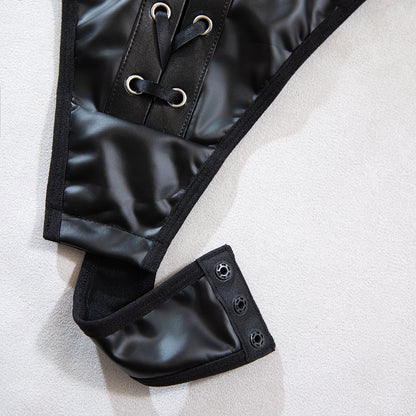 Sheer Mesh Shapewear Bodysuit Backless - detail view 15