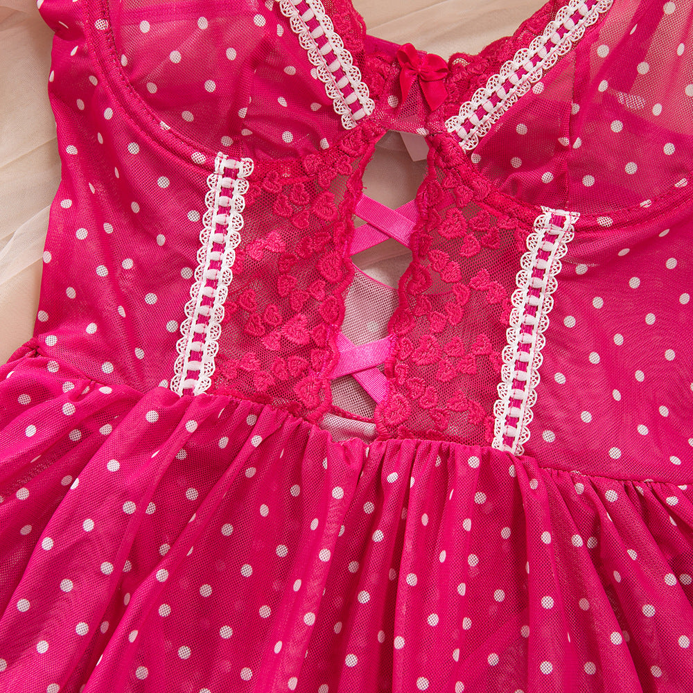 Stockings Push-Up Babydoll Dress - detail view 16