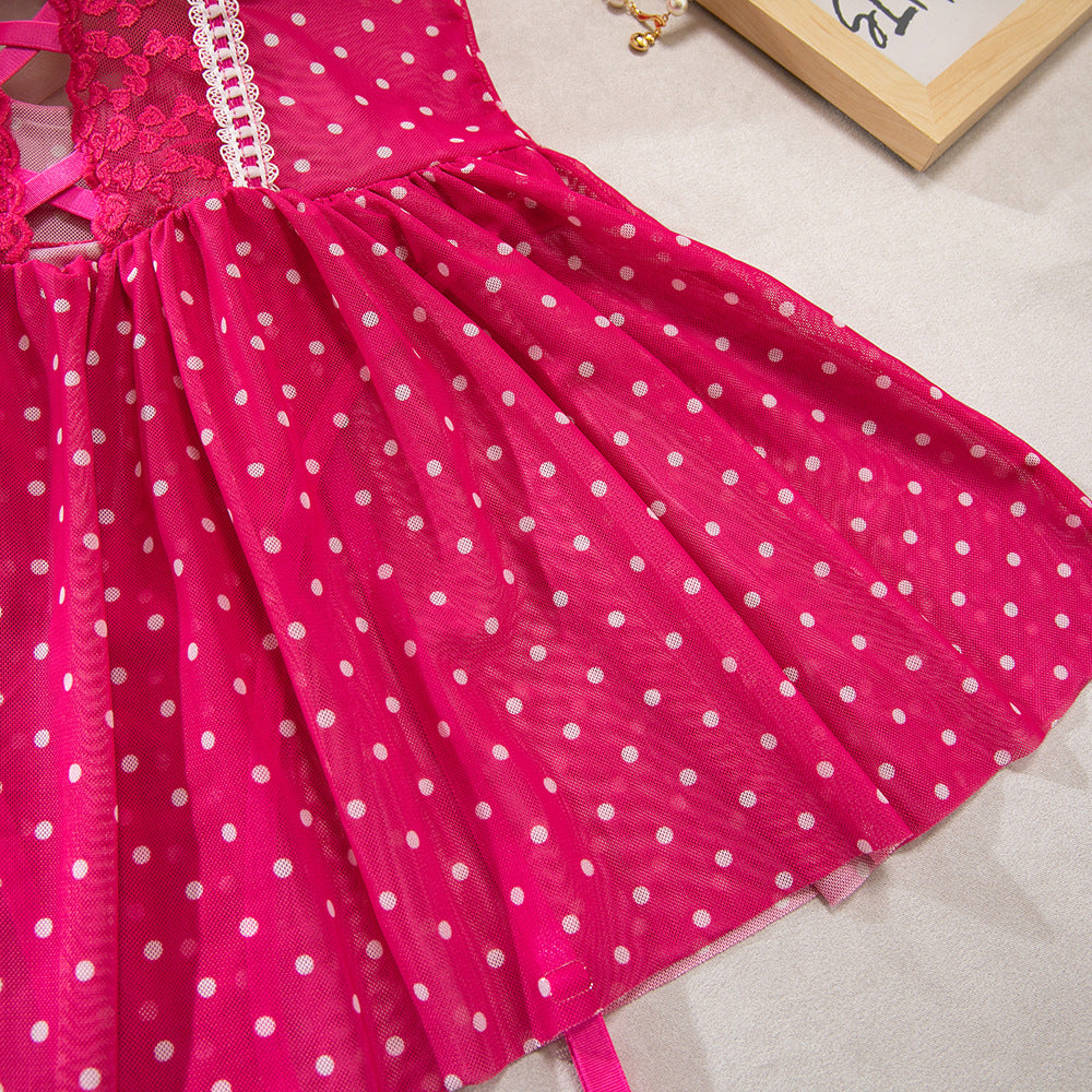Stockings Push-Up Babydoll Dress - detail view 19