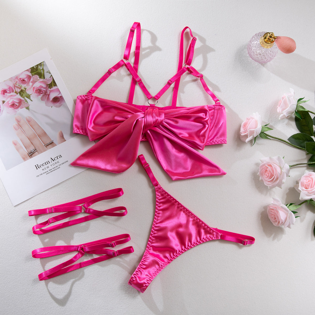 SoftRevel Underwire Cutout Lingerie Set - view 11