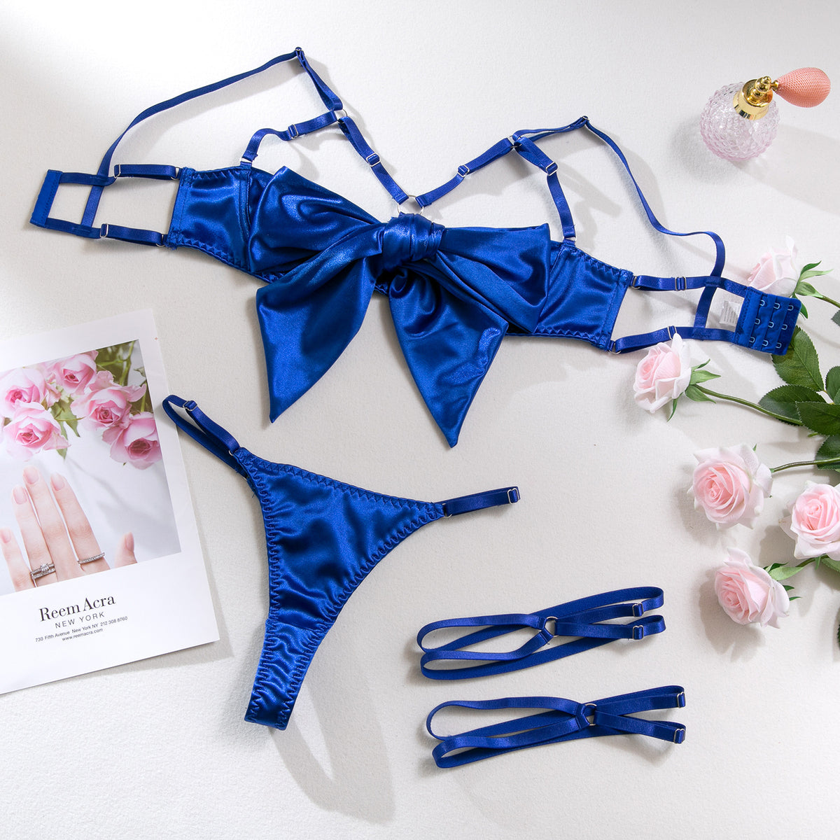 SoftRevel Underwire Cutout Lingerie Set - view 9