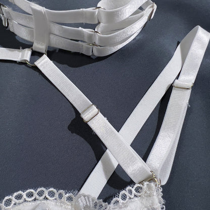 Underwire Halter Lingerie Set - detail view 18