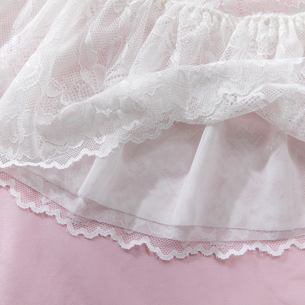 White Lace 3-Piece Set Lingerie - detail view 17