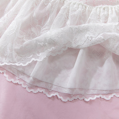 White Lace 3-Piece Set Lingerie - detail view 17